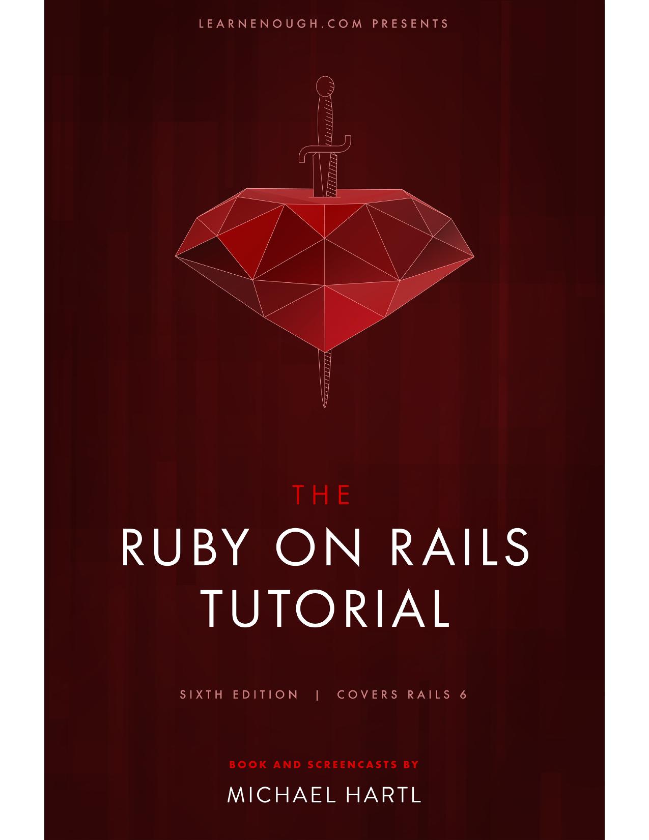 ruby rails tutorial
